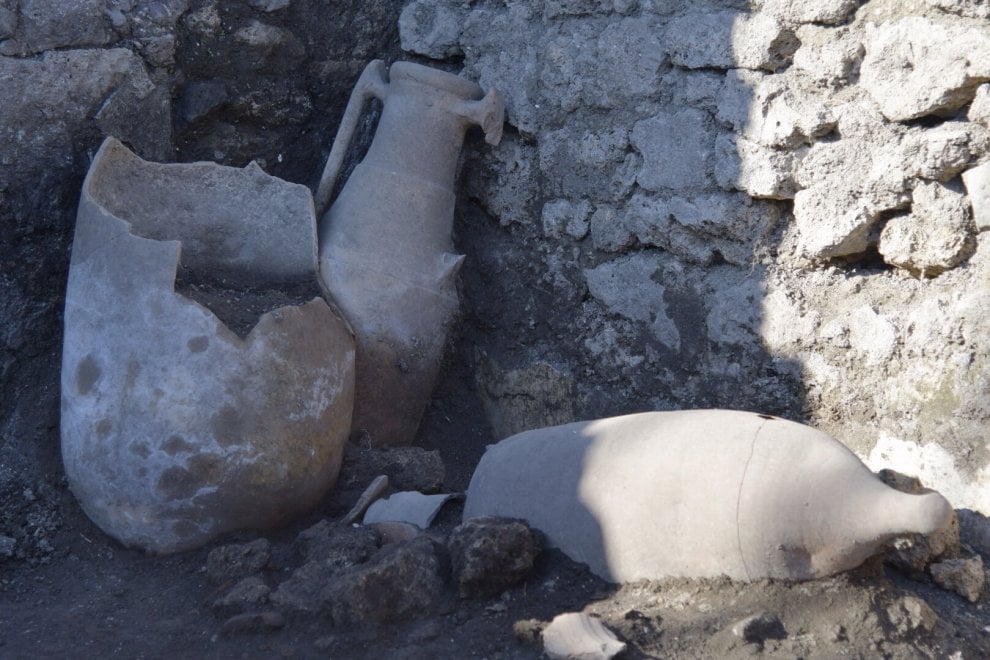 Trovate a Pompei anfore con vino cretese
